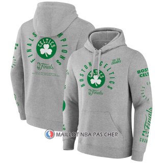 Veste a Capuche Boston Celtics 2024 NBA Finals Champions Gris