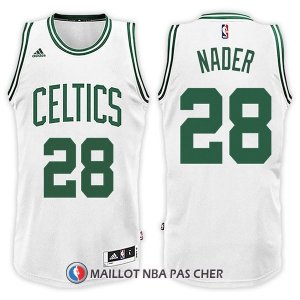 Maillot Boston Celtics Abdel Nader Home 28 2017-18 Blanc