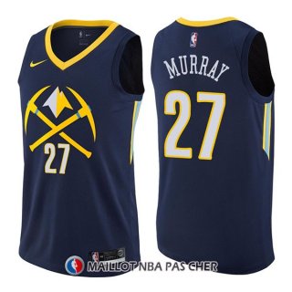 Maillot Denver Nuggets Jamal Murray Ciudad 27 2017-18 Bleu