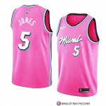 Maillot Miami Heat Derrick Jones Earned 2018-19 Rosa