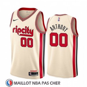 Maillot Portland Trail Blazers Carmelo Anthony Ville 2019-20 Cream