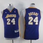 Maillot Enfant Pourpre Bryant Los Angeles Lakers Revolution 30
