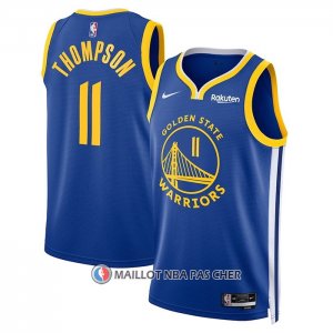 Maillot Golden State Warriors Klay Thompson NO 11 Icon 2022-23 Bleu