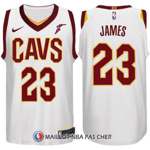 Nike Maillot Cleveland Cavaliers James 23 2017-18 Blanc