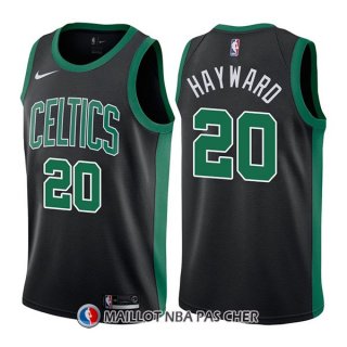 Maillot Boston Celtics Gordon Hayward Mindset 20 2017-18 Noir