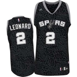 Maillot Crazy Light Leopard Spurs Leonaro 2 Noir
