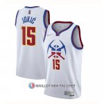 Maillot Denver Nuggets Nikola Jokic Earned 2020-21 Blanc