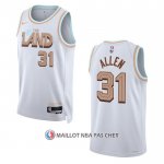 Maillot Cleveland Cavaliers Jarrett Allen NO 31 Ville 2022-23 Blanc