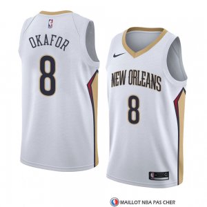 Maillot New Orleans Pelicans Jahlil Okafor Association 2018 Blanc