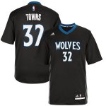 Maillot Manche Courte Timberwolves Townse 32 Noir