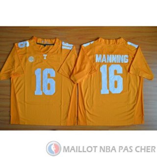 Maillot NCAA Peyton Manning Jaune