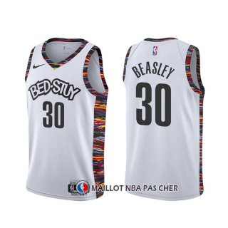 Maillot Brooklyn Nets Michael Beasley Ville 2020 Blanc