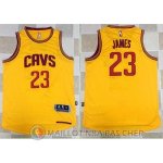 Maillot Authentique Cleveland Cavaliers Jaune