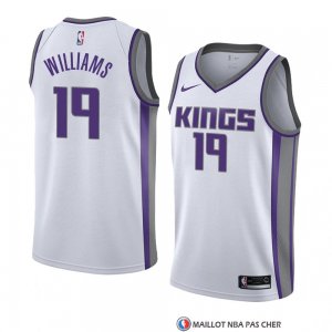 Maillot Sacramento Kings Troy Williams Association 2018 Blanc