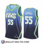 Maillot Dallas Mavericks Delon Wright Ville Edition Bleu