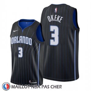 Maillot Orlando Magic Chuma Okeke Statement 2019-20 Noir