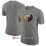 Maillot Manche Courte Memphis Grizzlies Ville 2023-24 Gris