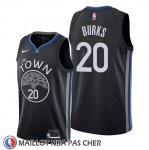 Maillot Golden State Warriors Alec Burks Ville 2019-20 Noir