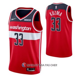 Maillot Washington Wizards Kyle Kuzma NO 33 Icon 2020-21 Rouge