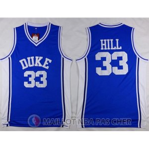 Maillot NBA NCAA Duke Hill Bleu