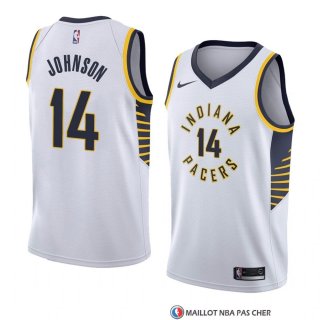Maillot Indiana Pacers Omari Johnson Association 2018 Blanc