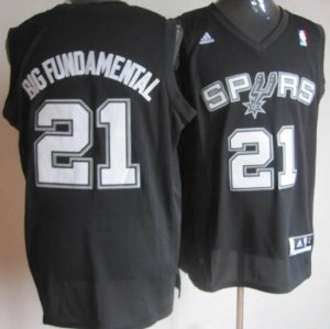 Maillot Big Fundamental San Antonio Spurs #21 Noir