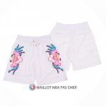 Short Miami Heat Pink Panther Blanc