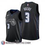 Maillot Orlando Magic Chuma Okeke Ville 2019-20 Noir