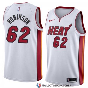 Maillot Miami Heat Duncan Robinson Association 2018 Blanc