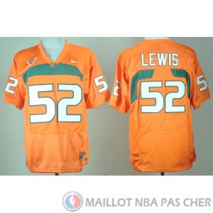 Maillot NCAA Ray Lewis Jaune
