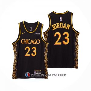 Maillot Chicago Bulls Michael Jordan Ville 2020-21 Noir