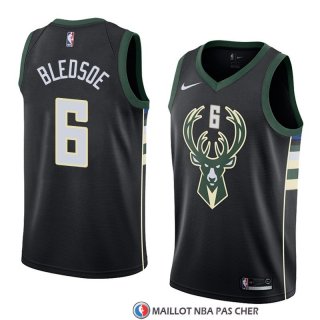 Maillot Milwaukee Bucks Eric Bledsoe Statement 2018 Noir