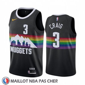 Maillot Denver Nuggets Torrey Craig Ville Noir