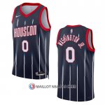 Maillot Houston Rockets Tyty Washington JR. NO 0 Ville 2022-23 Noir