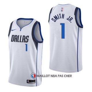 Maillot Dallas Mavericks Dennis Smith Jr. Association Blanc