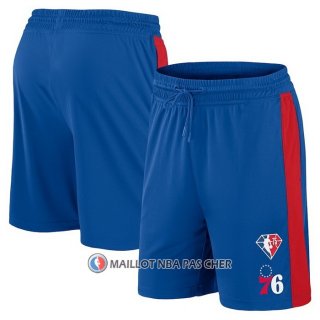Short Philadelphia 76ers 75th Anniversary Bleu