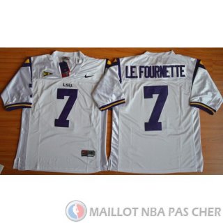 Maillot NCAA Leonard Fournette Blanc