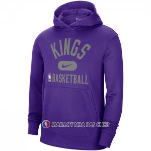Veste a Capuche Sacramento Kings Performance Practice 2021-22 Volet