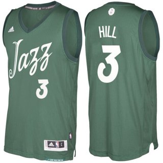 Maillot Navidad 2016 George Hill Jazz 3 Vert