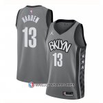Maillot Brooklyn Nets James Harden Statement 2020 Gris