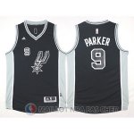 Maillot San Antonio Spurs Parker #9 Noir