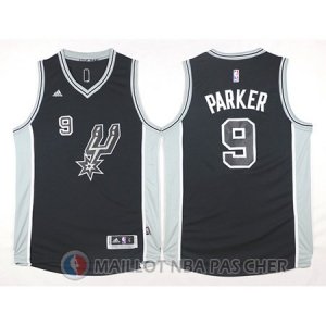 Maillot San Antonio Spurs Parker #9 Noir