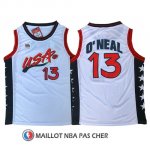 Maillot USA 1996 O'neal 13 Blanc Maillot USA 1996 O'neal 13 Blanc
