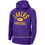 Veste a Capuche Los Angeles Lakers Performance Practice 2021-22 Volet