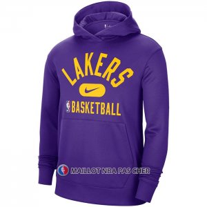 Veste a Capuche Los Angeles Lakers Performance Practice 2021-22 Volet