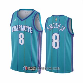 Maillot Charlotte Hornets Dennis Smith JR NO 8 Classic 2023-24 Vert