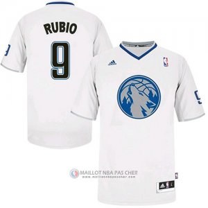 Maillot Rubio Minnesota Timberwolves #9 Blanc