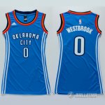 Maillot Femme de Durant Oklahoma City Thunder #0 Bleu