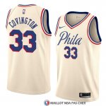 Maillot Philadelphia 76ers Robert Covington Ville 2018 Crema