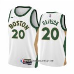 Maillot Boston Celtics Jd Davison NO 20 Ville 2023-24 Blanc